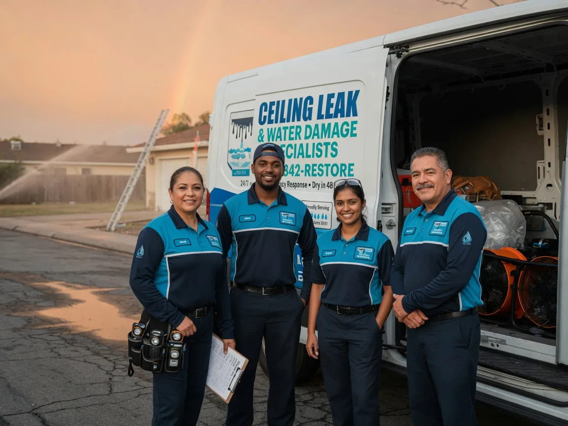 Ceiling Leak Cleanup company in Oak Park, MN